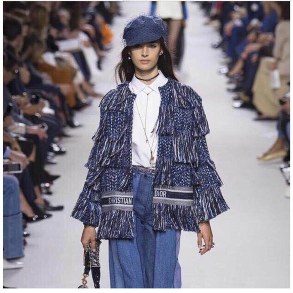 Tassels Weave TweedFashion Jacket CoatWomen S
